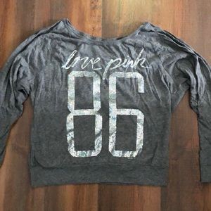 Victoria’s Secret PINK grey long sleeve